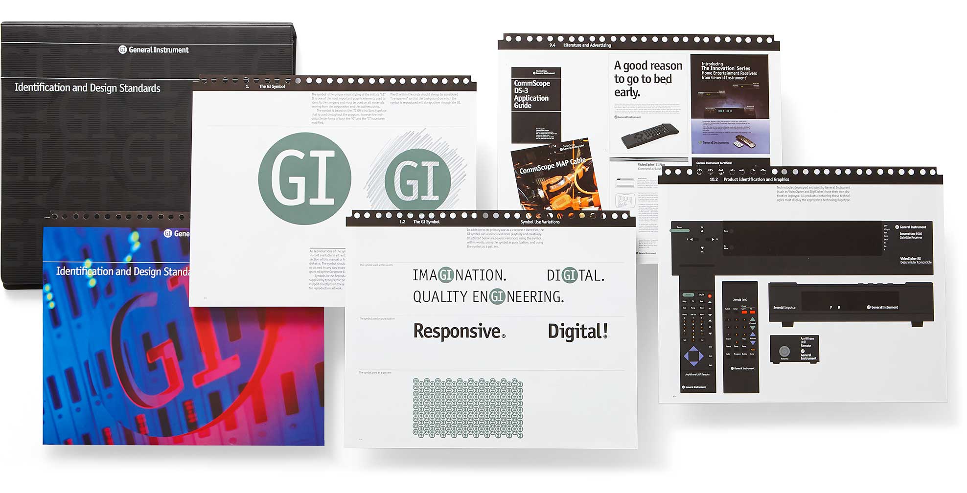 general-instrument_identification-and-design-standards.jpg Art Direction by: Bart Crosby, Crosby Associates